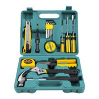 Bộ Dụng Cụ Sửa Chữa Đa Năng 16 Món Búa, Mỏ Lết, Kìm, Thước, Tô Vít, Lục Giác