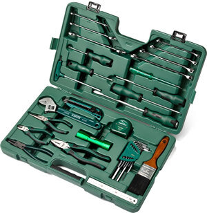 Bộ dụng cụ sửa chữa điện chuyên nghiệp 33 chi tiết Sata 09551