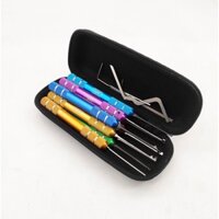Bộ dụng cụ sửa khoá chìa khoan , chấm vi tính ( gồm 10 cây đá bi + 3 cây chịu gạt cao cấp )