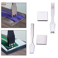 Bộ dụng cụ tháo dây kéo Leathercraft Dụng cụ khối băng ghế thép để thay thế dây kéo DIY Bộ loại bỏ dây kéo