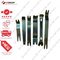Bộ dụng cụ tháo lắp nhựa nội thất ô tô loại 6 chi tiết inox