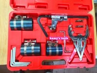 Bộ dụng cụ tháo lắp xéc măng, làm sạch cạo rãnh xéc măng, cổ dê vô bạc 9 chi tiết