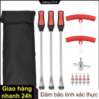 Bộ Dụng Cụ Tháo Lốp Xe Đạp / Mô Tô / Xe Máy Có Vành Bảo Vệ