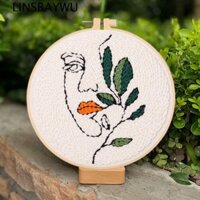 Bộ dụng cụ thêu LINSBAYWU Bộ dụng cụ may vá Bộ khởi động