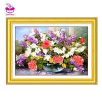 Bộ dụng cụ thêu ruy băng hoa đẹp Bộ dụng cụ thêu kim thủ công