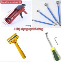 Bộ Dụng Cụ Thi Công Keo Chít Mạch Saveto Epoxy 2 Thành Phần Nhập Khẩu Italia 4 Món