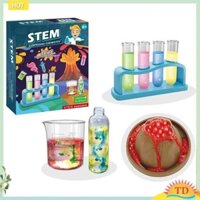 Bộ dụng cụ thí nghiệm hóa học 14 trong 1 dành cho trẻ em tìm hiểu Hóa Học Stem Surprising Chemis