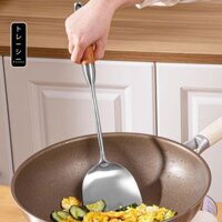 Bộ dụng cụ thìa môi inox 304 sang trọng chịu nhiệt độ cao, phới vét bột spatula inox sang trọng