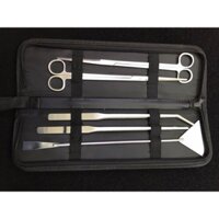Bộ Dụng Cụ Thuỷ Sinh - Bộ vệ sinh kéo- nhíp 5 món