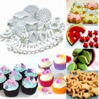 Bộ dụng cụ trang trí bánh Fondant 46 chi tiết