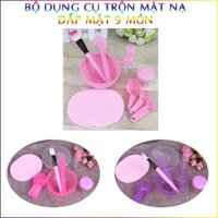 Bộ Dụng Cụ Trộn Mặt Nạ Đắp Mặt 9 Món Tiện Dụng
