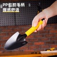 Bộ dụng cụ trồng hoa xẻng làm vườn Deli, xẻng nhỏ gia đình để trồng hoa, cây mọng nước, rau, câu cá biển, dụng cụ nhỏ, xẻng sắt