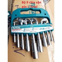 Bộ dụng cụ vặn ốc, bu lông chữ L 9 chi tiết Total TLASWT0901