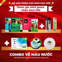 Bộ dụng cụ vẽ màu nước Mont Marte