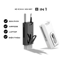 Bộ Dụng Cụ Vệ Sinh Bàn Phím Máy Tính Tai Nghe Đa Năng 8 Trong 1 Siêu Tiện Lợi Nhỏ Gọn Dễ Dàng Đem Theo