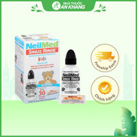 Bộ dụng cụ vệ sinh mũi Neilmed Sinus Rinse cho bé (1 bình 120ml + 30 gói)