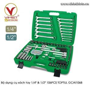 Bộ dụng cụ xách tay 106PCS Toptul GCAI106B