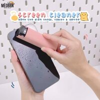 Bộ dung dịch vệ sinh màn hình điện thoại, laptop, tablet siêu nhỏ gọn 3in1 - siêu sạch, kháng khuẩn, hạn chế bám vân tay