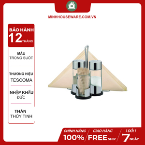 Bộ đựng tăm, muối, tiêu Tescoma T650332