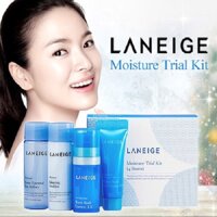 Bộ Dưỡng Ẩm Laneige Moisture Trial Kit (4 Item) [Chính Hãng ]