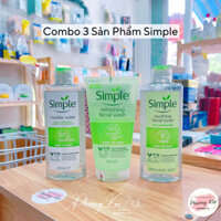 Bộ Dưỡng Da 3 Sản Phẩm Simple