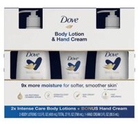 BỘ DƯỠNG DA BODY + KEM DƯỠNG DA TAY DOVE INTENSE CARE SET BODY LOTIONBODY LOTION & HAND CREAM