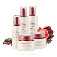 Bộ dưỡng da chống lão hóa Lựu Pomegranate & Collagen Volume Lifting The Face Shop