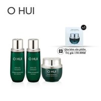 Bộ Dưỡng Da Chống Lão Hóa Ohui xanh 3 sản phẩm 47ml - Ohui Prime Advancer Miniature Set 3 items