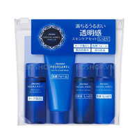 Bộ Dưỡng Da Dầu Mụn Shiseido Aqualabel Mini 4 Món