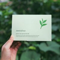 🍃🍃Bộ dưỡng da Innisfree Green Tea Balancing Special Kit Ex là set mini của bộ sản phẩm Green Tea Balancing