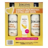 Bộ dưỡng da Jergens Ultra Healing Extra Dry Skin Moisturizers