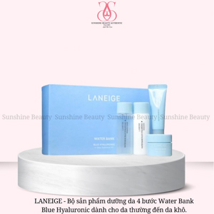 Bộ dưỡng da Laneige Water Bank Trial - 4 món