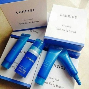 Bộ dưỡng da Laneige Water Bank Trial - 4 món