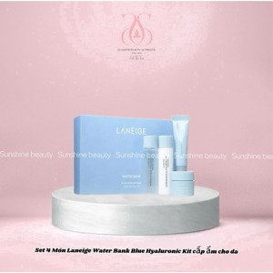 Bộ dưỡng da Laneige Water Bank Trial - 4 món