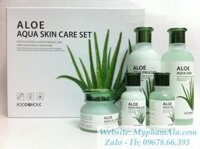 BỘ DƯỠNG DA LÔ HỘI ALOE AQUA SKIN CARE SET