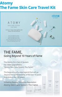 Bộ dưỡng da mini 5 sản phẩm Atomy Skin Care System The Fame