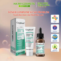 Bộ dưỡng da serum, kem dưỡng Compliment Azelaic acid giảm dầu mụn, mờ thâm hiệu quả