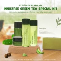 Bộ dưỡng da trà xanh innisfree mini ( Special kit 4 món)