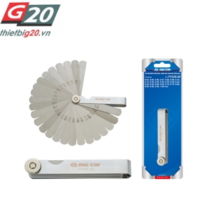 Bộ dưỡng đo độ dày 0.05-1mm 20 lá Kingtony 77340-20