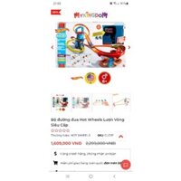 Bộ đường đua Hot Wheels lượn vòng siêu cấp
