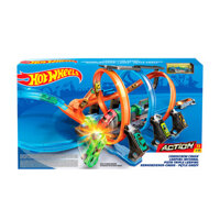 Bộ đường đua Hot Wheels siêu xoắn ốc