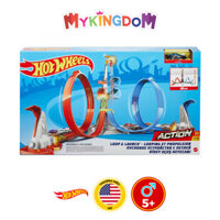 Bộ đường đua Hot Wheels Xoắc Ốc Dốc Bay