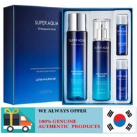 BỘ DƯỠNG MISSHA SUPER AQUA 10 HYALURONIC ACID ULTRA HYALRON