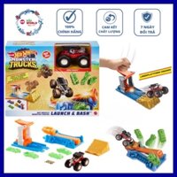 Bộ đường ray đua xe Hot Wheels Monster Trucks Launch & Bash GVK08.