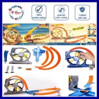 Bộ đường ray đua xe Hot Wheels Turbin Twister X9285.