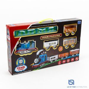 Bộ đường ray xe lửa Thomas dùng pin 3370