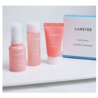 Bộ dưỡng sáng da Laneige Fresh Calming Travel Kit