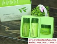 BỘ DƯỠNG TRẮNG DA MINI INNISFREE GREEN TEA FRESH SPECIAL KIT-3 món