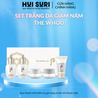 Bộ dưỡng trắng da và trị nám 5 món - Whoo Seol Radiant White Special Gift Set - Huisuri Store