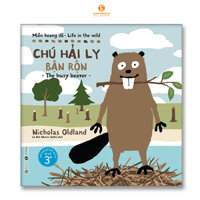 Bộ Ehon song ngữ Miền hoang dã 6 cuốn - Chú hải ly bận rộn